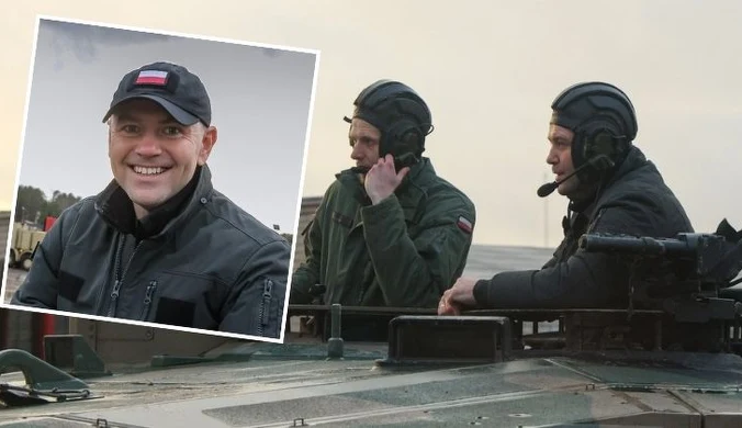 Nawrocki wsiadł do czołgu w bazie NATO. Kancelaria pokazała nagranie