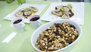 Łazanki z kapustą i grzybami w niektórych domach przyrządza się na Wigilię zamiast pierogów