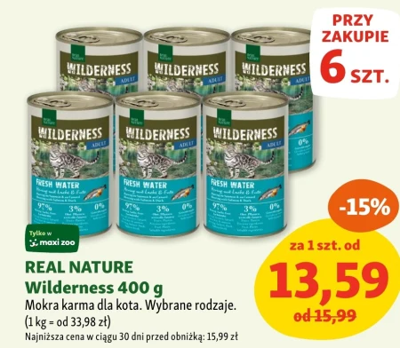 Mokra karma dla kota Real Nature