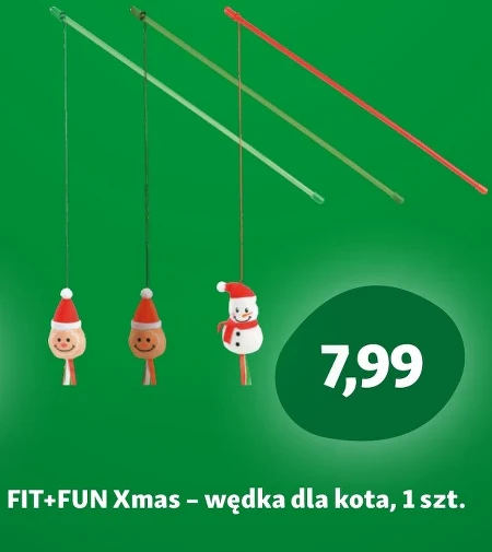 Wędka dla kota Fit+Fun