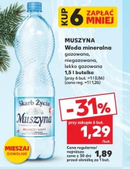 Woda mineralna Muszyna