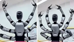 W Chinach zaprezentowano pierwszego na świecie sześcioramiennego humanoida
