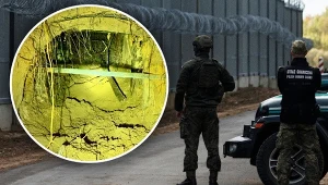 Obława na granicy. Prawie 200 osób przedostało się podkopem