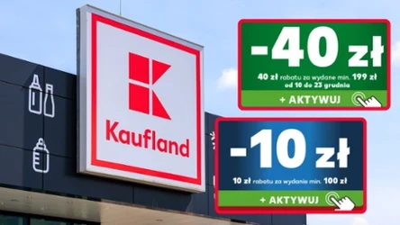 Kauflandu rozdaje pieniądze na święta! Rabaty do 60% i bonusy na kolejne zakupy