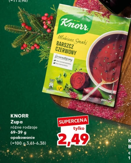 Zupa w proszku Knorr