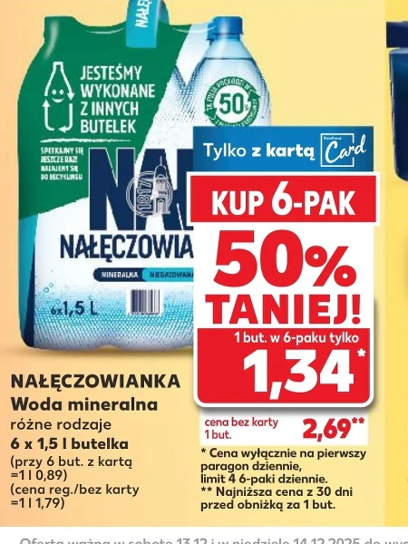 Woda mineralna Nałęczowianka