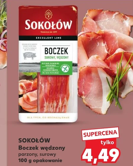 Boczek wędzony Sokołów