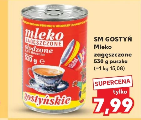 Mleko zagęszczone SM Gostyń