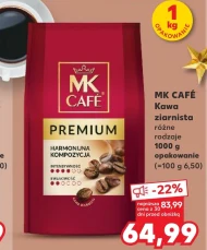 Kawa ziarnista MK Cafe