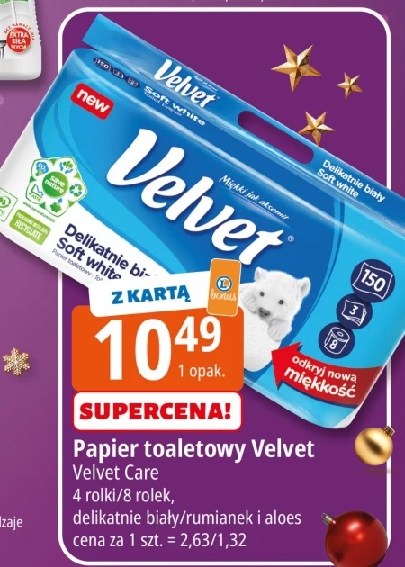 Papier toaletowy Velvet