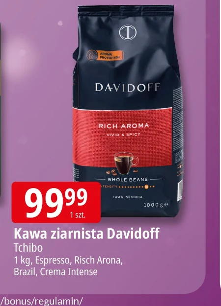 Kawa ziarnista Davidoff