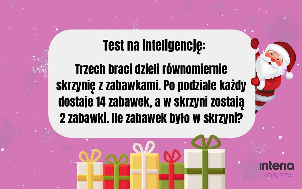Świąteczna łamigłówka: Jak sobie poradzisz z matematycznym wyzwaniem? Świąteczna łamigłówka: Jak sobie poradzisz z matematycznym wyzwaniem?