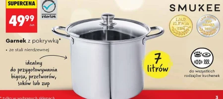Garnek z pokrywką Smukee