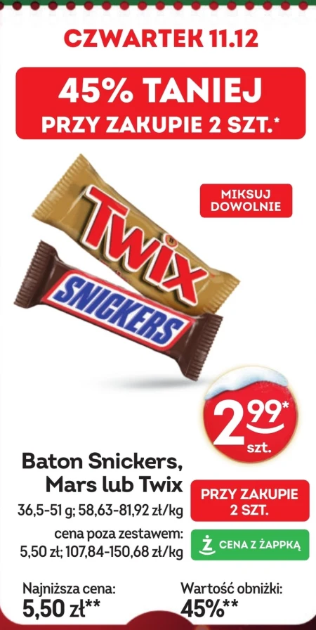 Baton Snickers