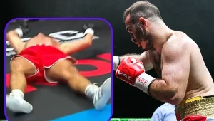 Nokaut! Pas w wadze ciężkiej zmienia właściciela. Usyk tylko patrzył