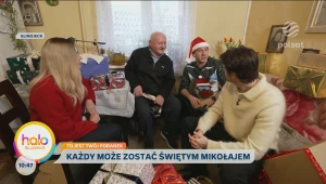 "halo tu polsat" ze Szlachetną Paczką w domu pana Wojciecha