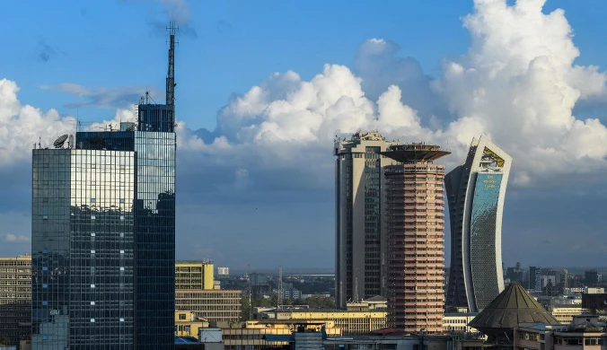 Centrum Nairobi, stolicy Kenii