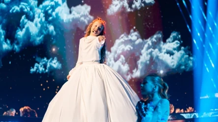 Marianna Kłos podczas Eurowizji Junior 2025