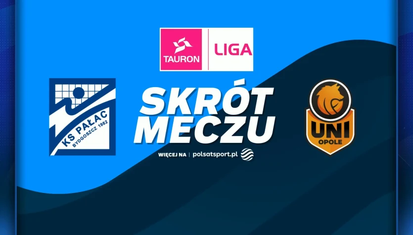 Metalkas Pałac Bydgoszcz - UNI Opole. Skrót meczu. WIDEO