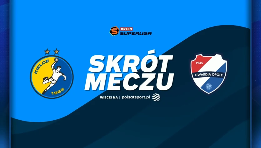Industria Kielce - Corotop Gwardia Opole. Skrót meczu. WIDEO