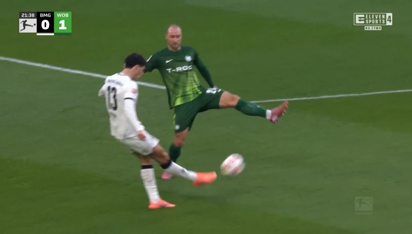 Borussia Mönchengladbach – VfL Wolfsburg 1-3. SKRÓT. WIDEO (Eleven Sports)