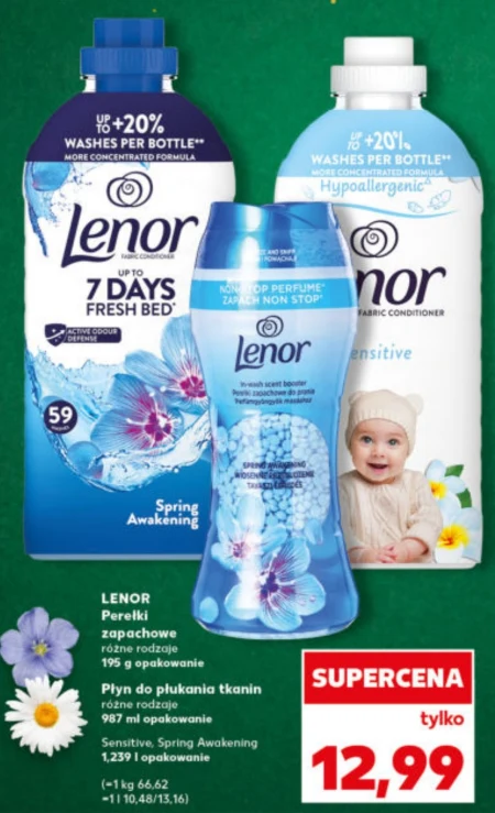 Płyn do płukania tkanin Lenor