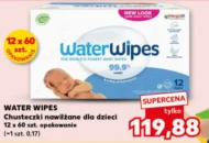 Chusteczki nawilżane Water Wipes