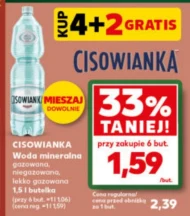 Woda mineralna Cisowianka