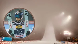 Maciej Kot zgubił się w locie. Ekstremalne warunki na skoczni