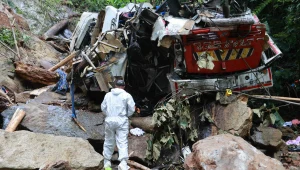 Tragiczny wypadek w Kolumbii. Autokarem podróżowali licealiści