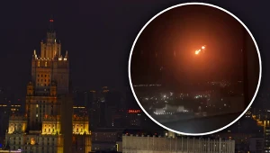 Nocny atak na Rosję. Nad Moskwą pojawiła się seria dronów