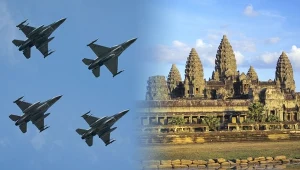 Zawieszenie broni to fikcja. F-16 nad popularnym wśród turystów regionem