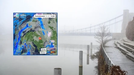 Gęste mgły wystąpią w poniedziałek rano na południu. Mogą też wrócić w nocy