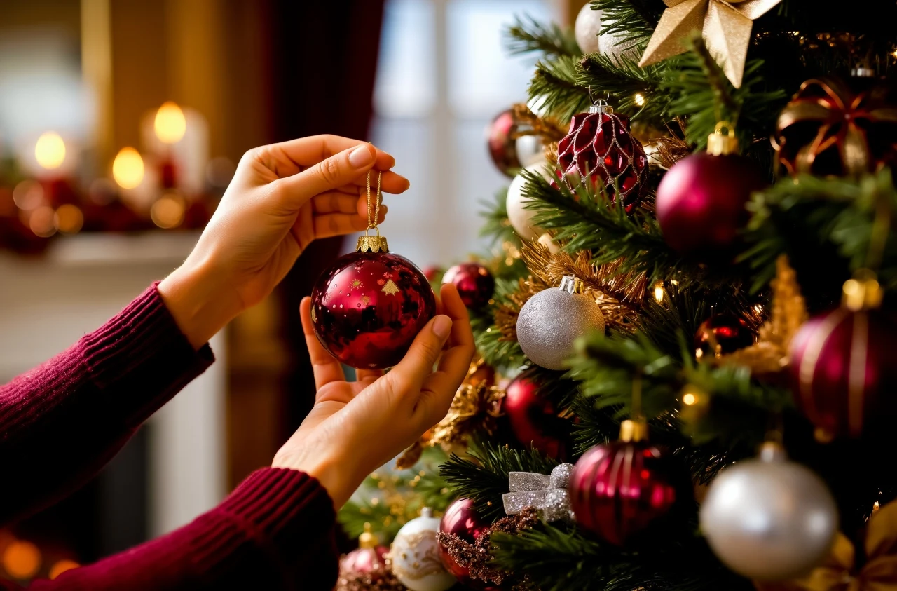 Czerwień i złoto znów królują na choince