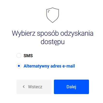 odzyskiwanie hasła