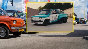 Sześciokołowy Maluch. Polak stworzył wyjątkowego Fiata 126.6p