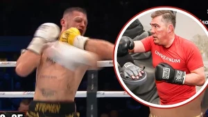 Walka Polaka przerwana, Michalczewski wkroczył do akcji. Thriller w ringu