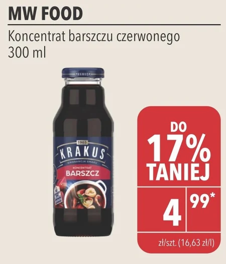 Концентрат червоного борщу Krakus