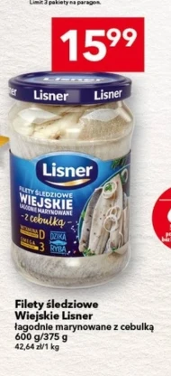 Filety śledziowe Lisner