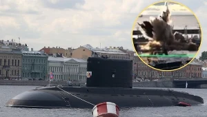 Potężna eksplozja po ataku dronów. Ukraińcy zniszczyli "Warszawiankę"