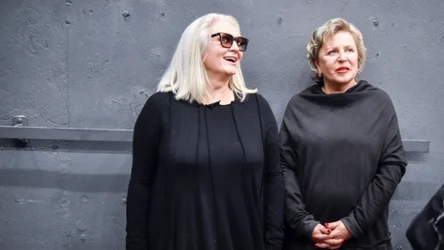 Magda Umer i Krystyna Janda w 2019 r.