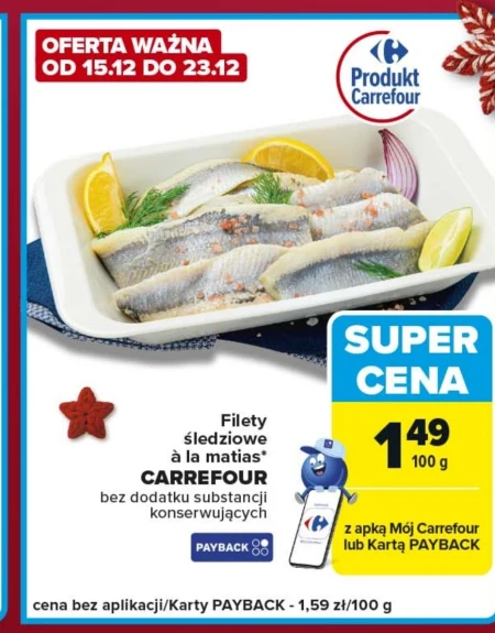 Філе оселедця Carrefour