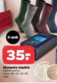 Skarpety męskie