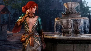 Słynna Triss w świątecznym wydaniu. Cosplay Niemki zachwyca