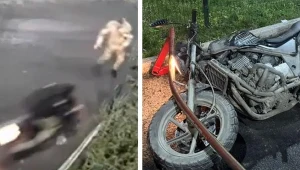 Zuchwała próba sforsowania granicy w Ukrainie. Wjechał wprost w barierę