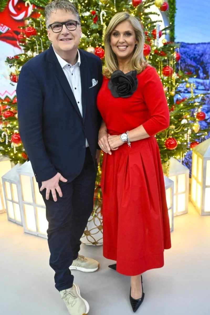 Ewa Wachowicz w towarzystwie Emiliano Castagni