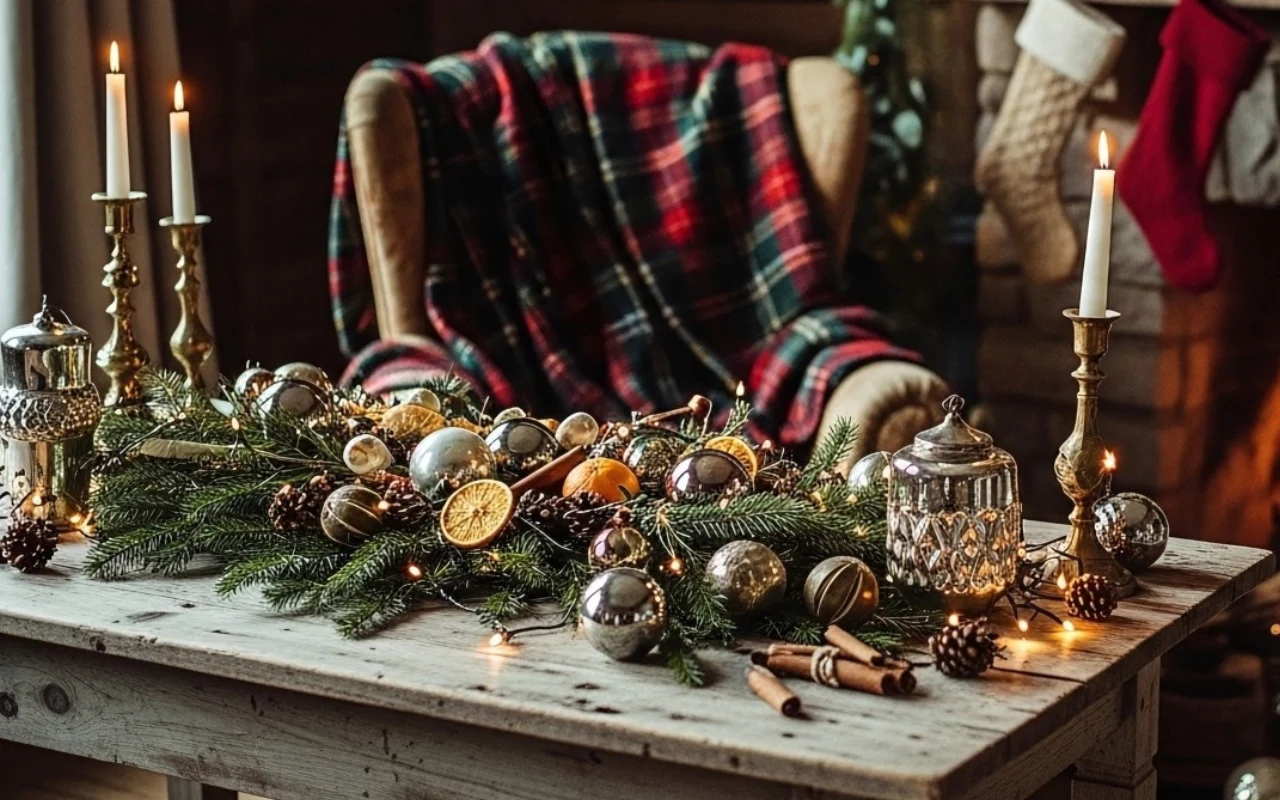 Dekoracje domu w stylu "Ralph Lauren Christmas"