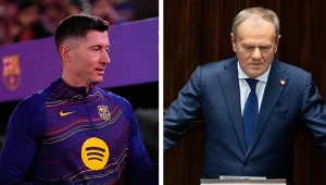 Lewandowski zamieścił aukcję na WOŚP i się zaczęło. W tle Donald Tusk