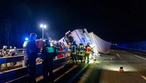 Wypadki ciężarówek w Niemczech. Za kierownicą siedzieli Polacy