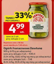 Консервовані огірки Dawtona